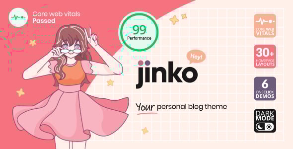 Jinko - Your Personal Blog Theme