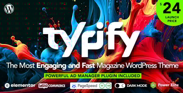 Typify - Newspaper & Magazine WordPress Theme