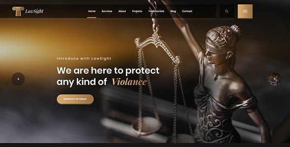 Lawsight - Law & Lawyer WordPress
